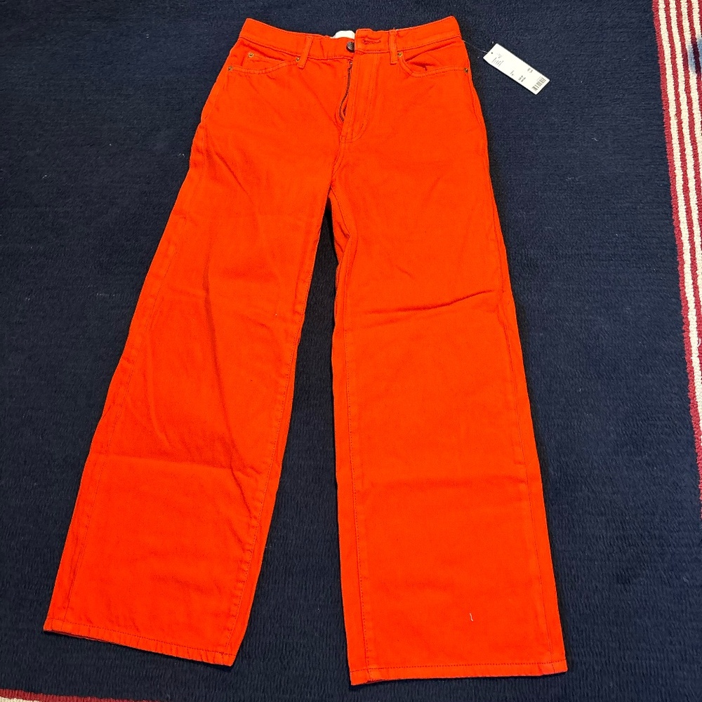 Orange/Red BDG Jeans from Urban Outfitters, size 27
